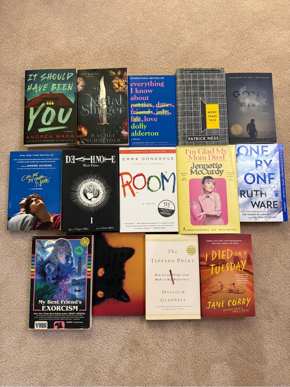 BOOKS for sale $10 each or 3 for $21